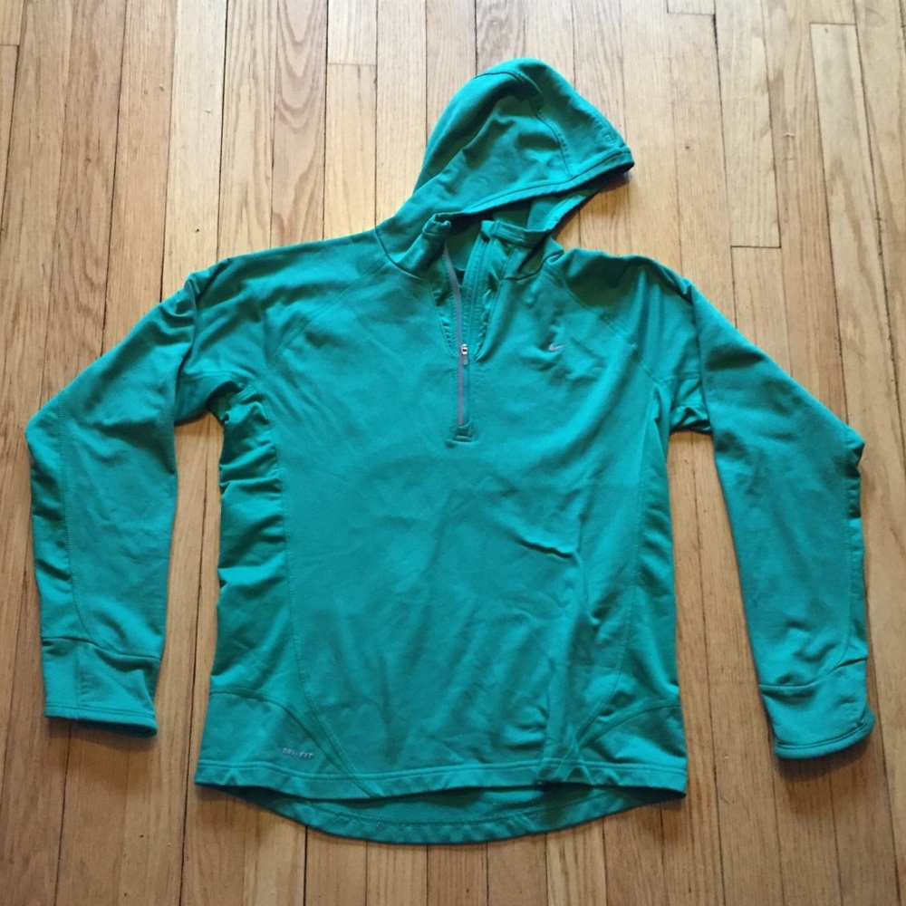 💚🎉Nike hooded fleece